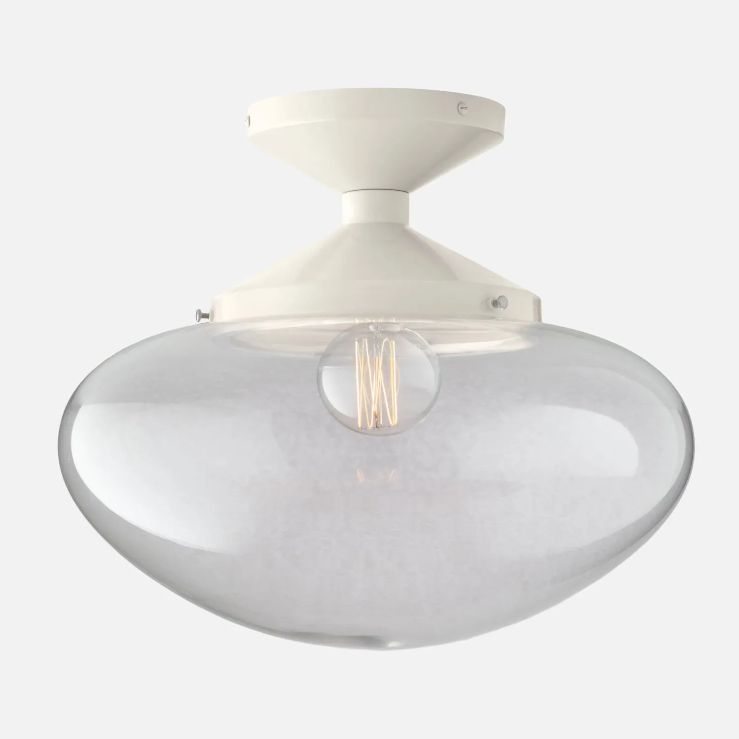 Schoolhouse Otto 8" Flush Mount Outlet
