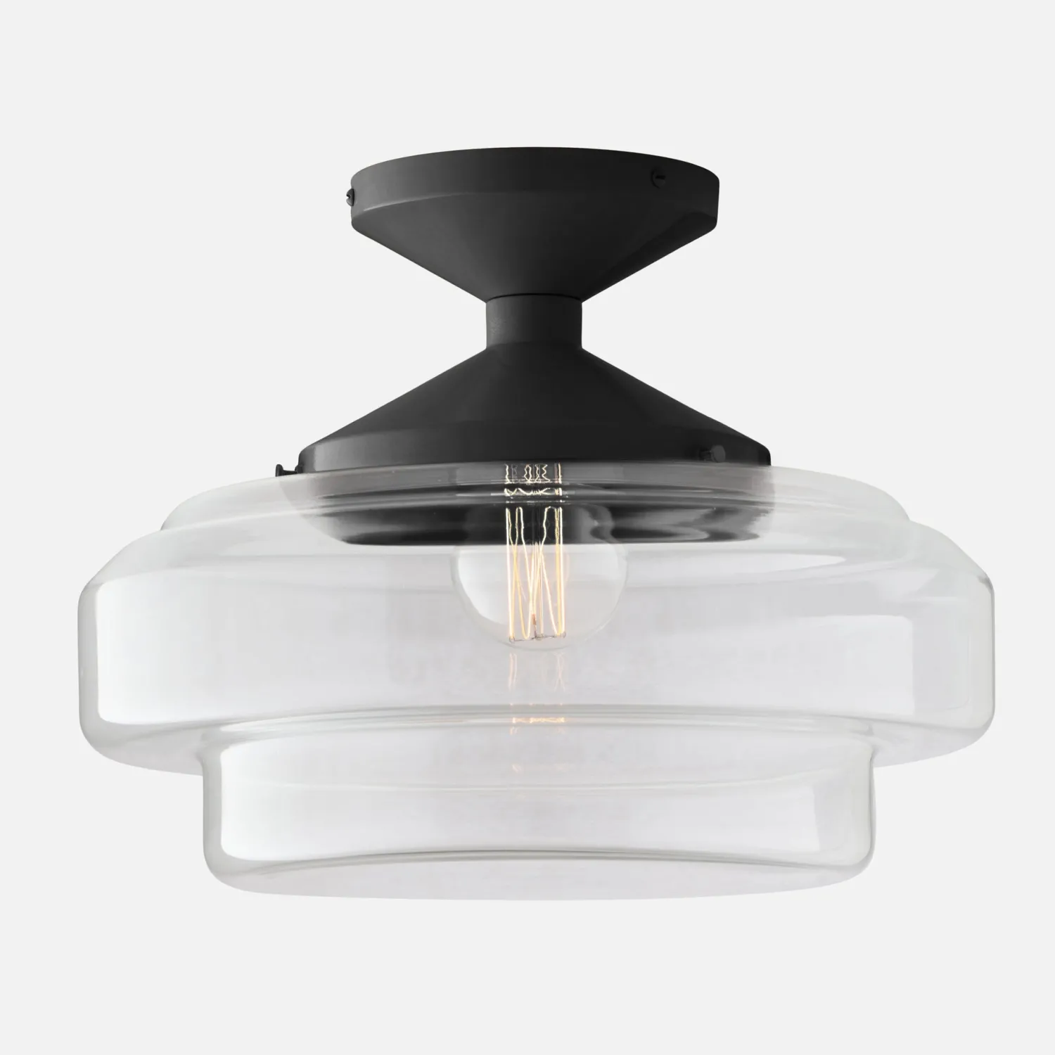 Schoolhouse Otto 8" Flush Mount Outlet