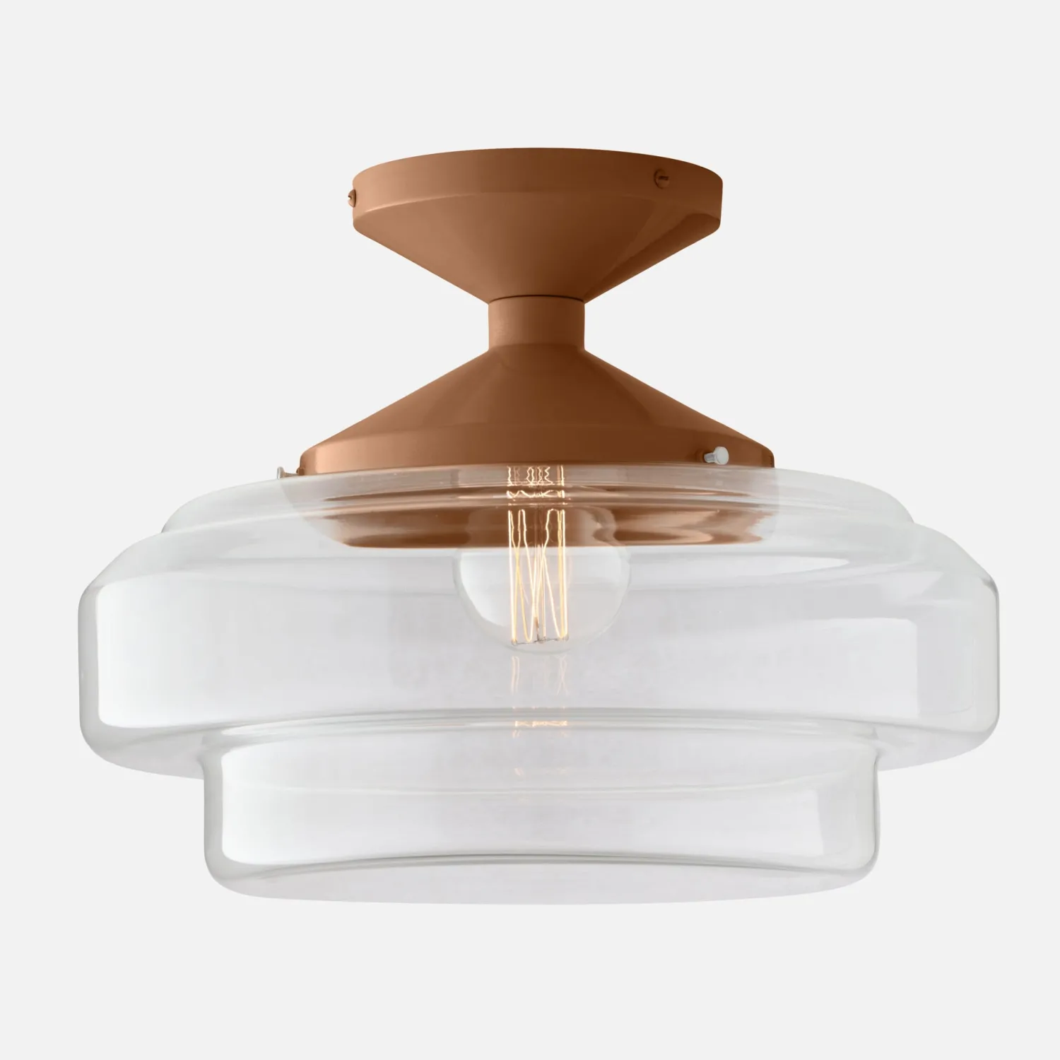 Schoolhouse Otto 8" Flush Mount Outlet