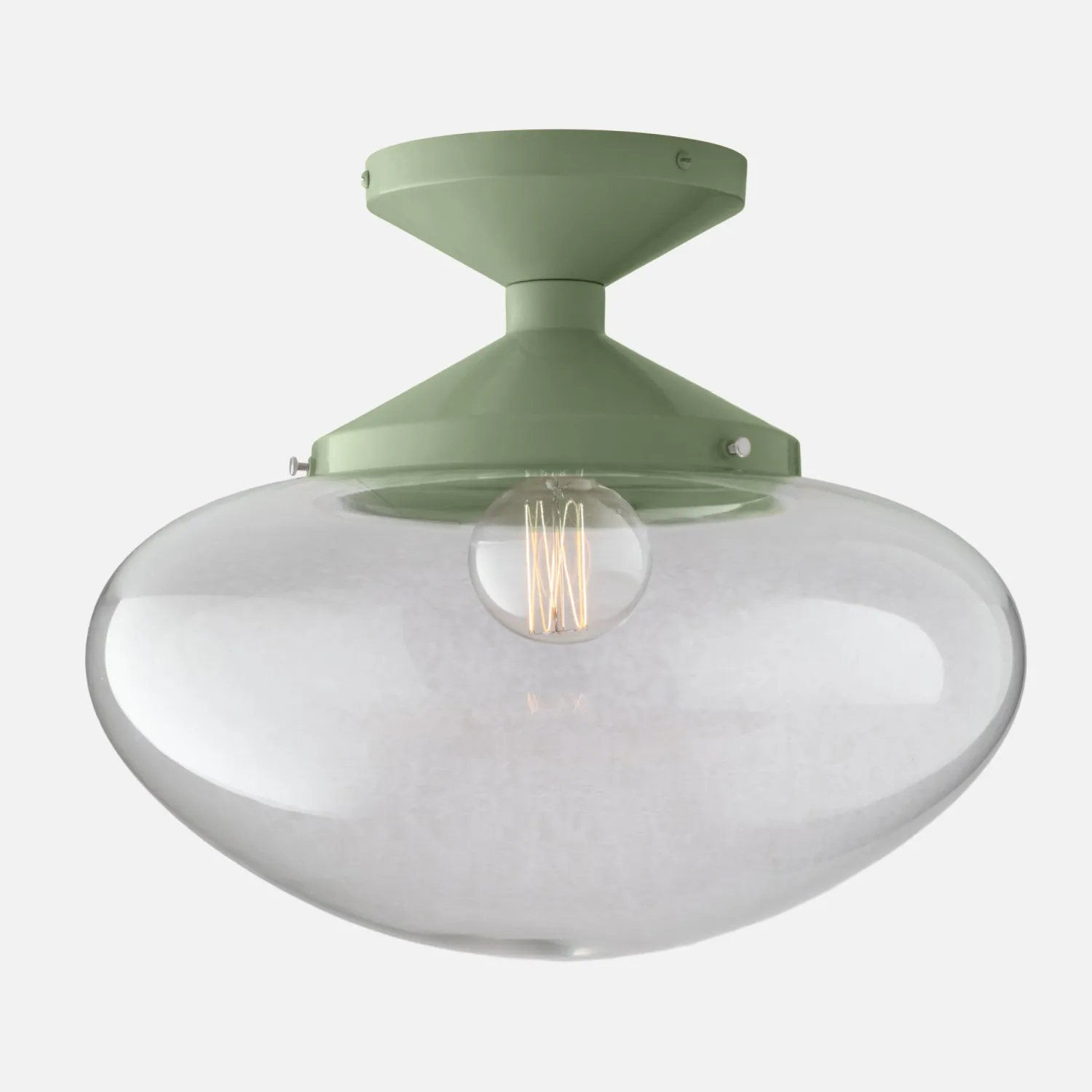 Schoolhouse Otto 8" Flush Mount Outlet