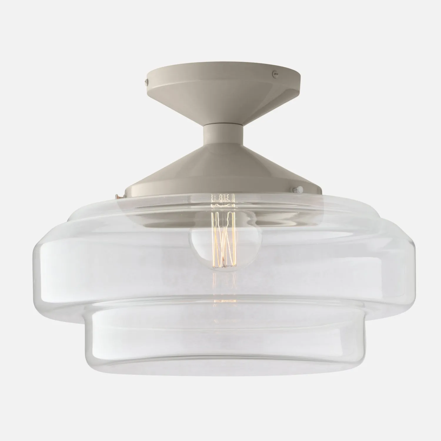 Schoolhouse Otto 8" Flush Mount Outlet