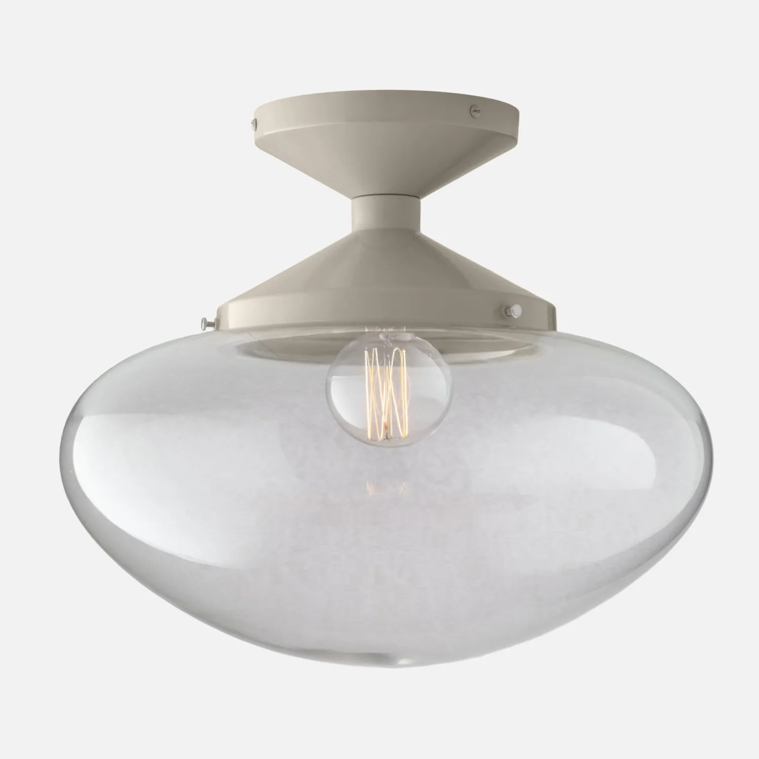 Schoolhouse Otto 8" Flush Mount Outlet