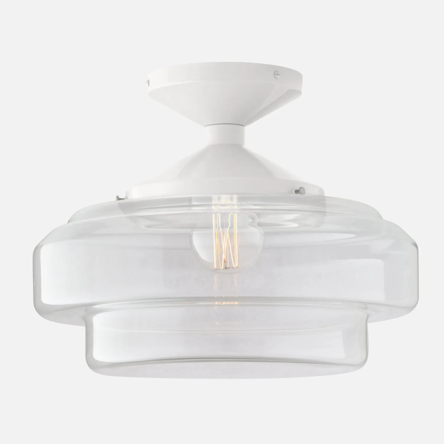Schoolhouse Otto 8" Flush Mount Outlet