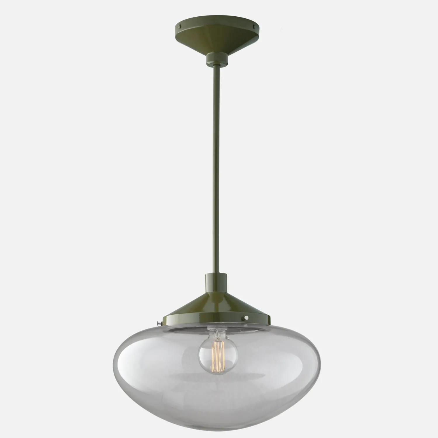 Schoolhouse Otto 8" Rod Pendant Hot