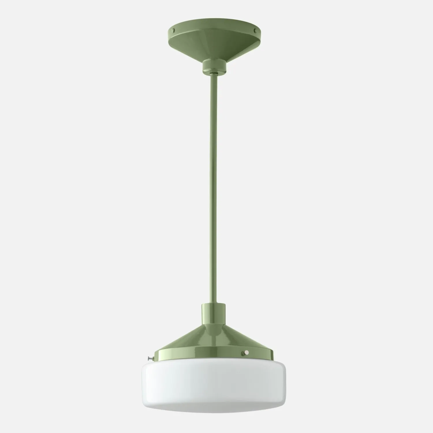 Schoolhouse Otto 8" Rod Pendant Hot