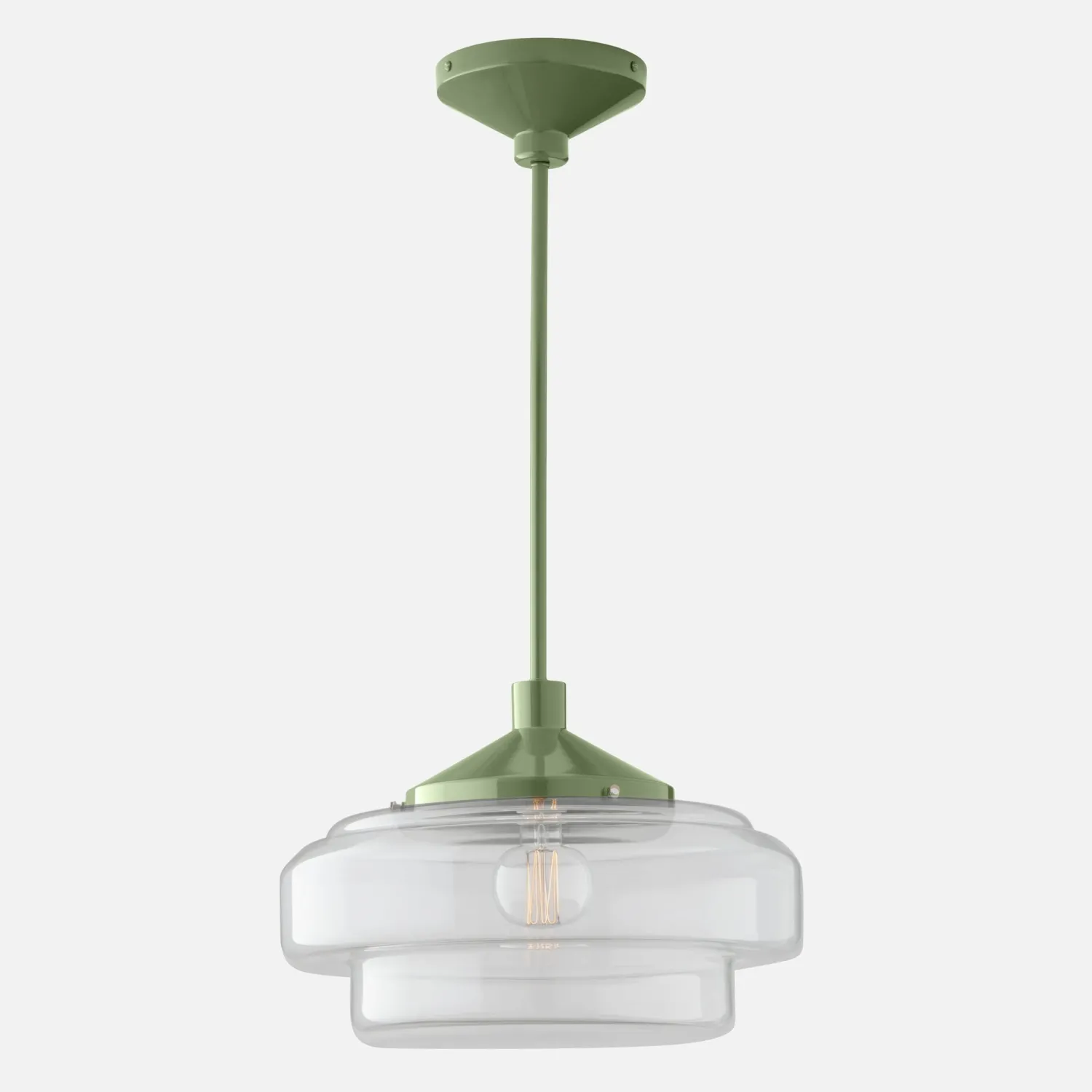 Schoolhouse Otto 8" Rod Pendant Hot