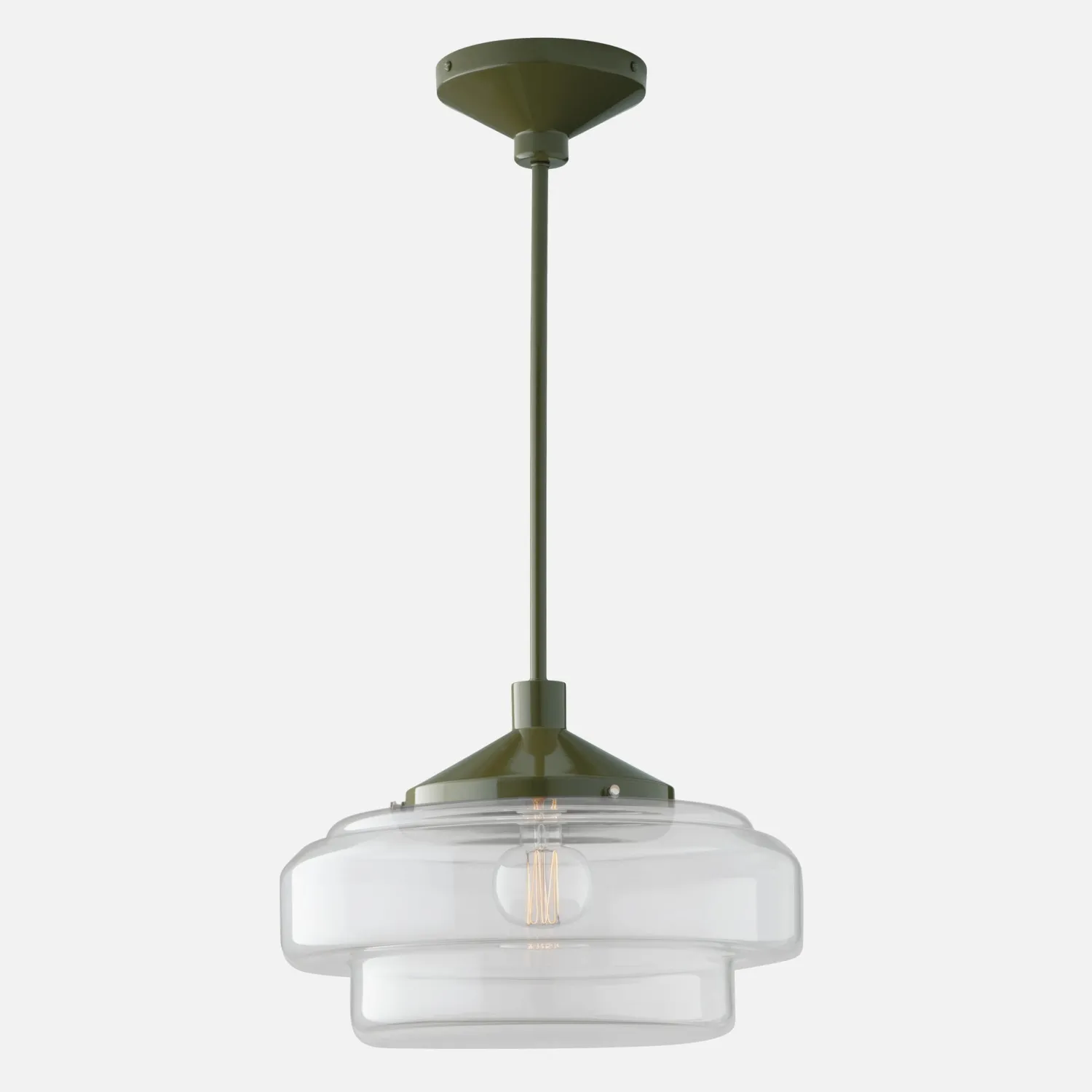 Schoolhouse Otto 8" Rod Pendant Hot