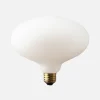 Schoolhouse Oval Matte Porcelain LED Bulb Hot