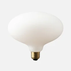 Schoolhouse Oval Matte Porcelain LED Bulb Hot