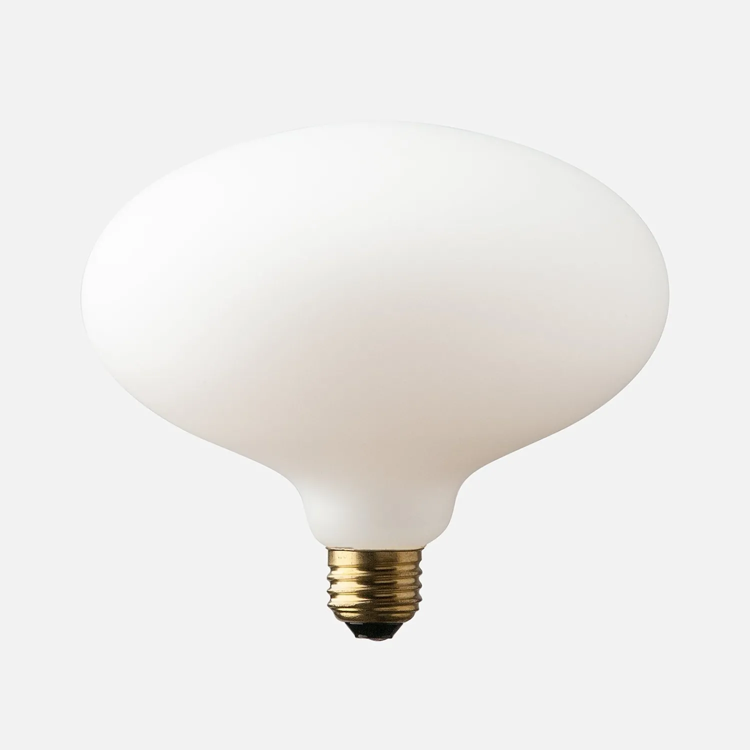 Schoolhouse Oval Matte Porcelain LED Bulb Hot