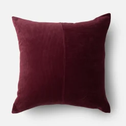 Schoolhouse Patchwork Corduroy Pillow Sham Discount