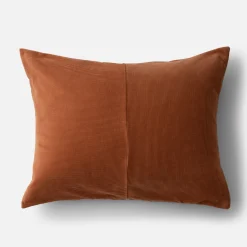 Schoolhouse Patchwork Corduroy Pillow Sham Discount