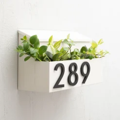Schoolhouse Planter Mailbox Hot