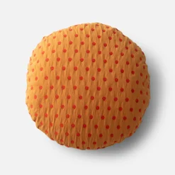 Schoolhouse Polka Dot Circle Pillow Clearance
