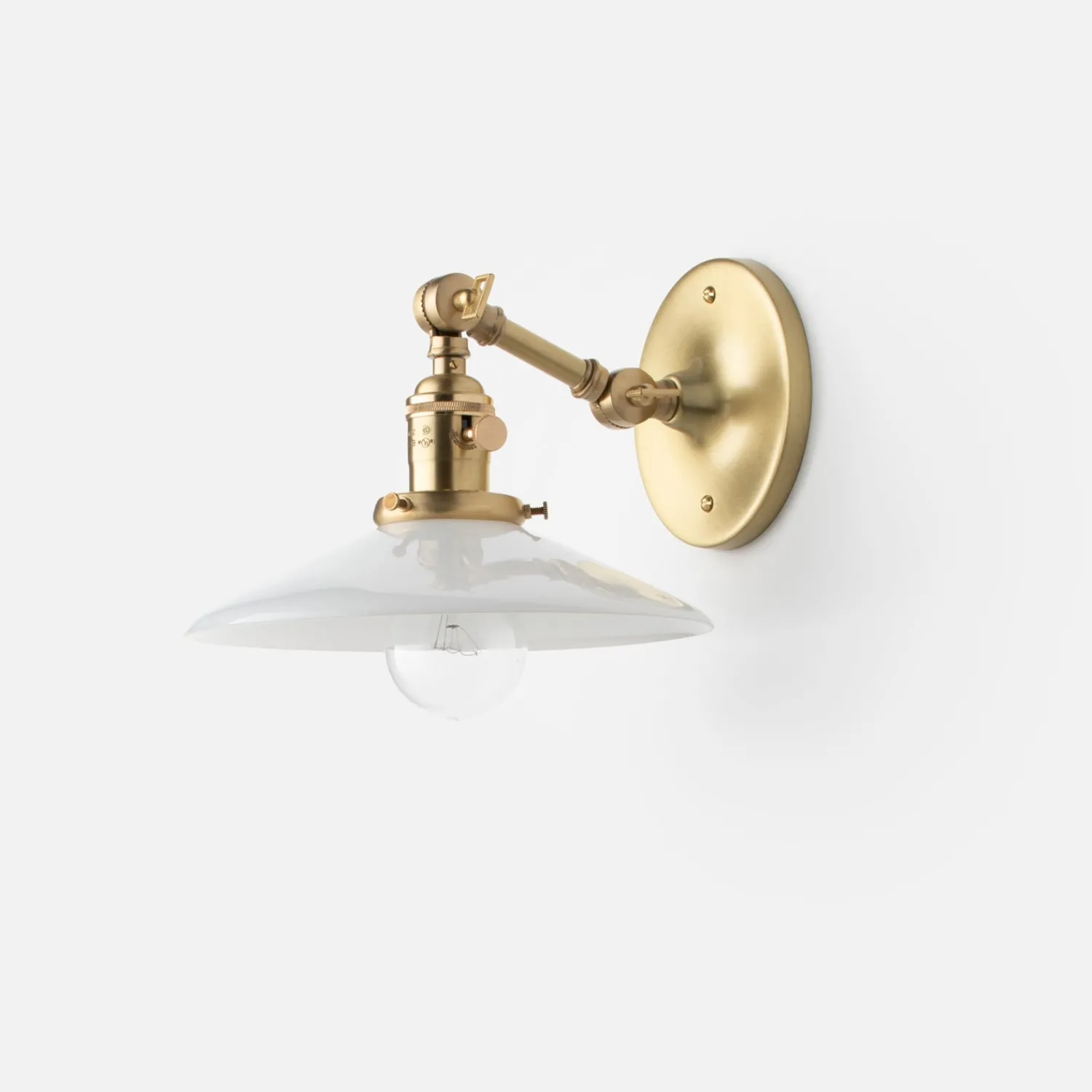 Schoolhouse Princeton Mid Sconce 2.25" Hot