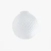 Schoolhouse Quilted Globe Shade Hot