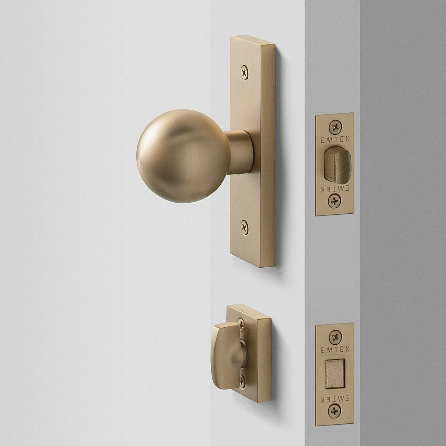 Schoolhouse Rome Small Door Set with Globe Knob Discount