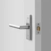 Schoolhouse Rome Small Door Set with Otto Lever - Satin Nickel Online
