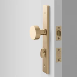 Schoolhouse Rome Tall Door Set with Cylinder Knob Hot