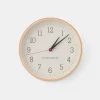 Schoolhouse Rudy Plywood Clock Hot