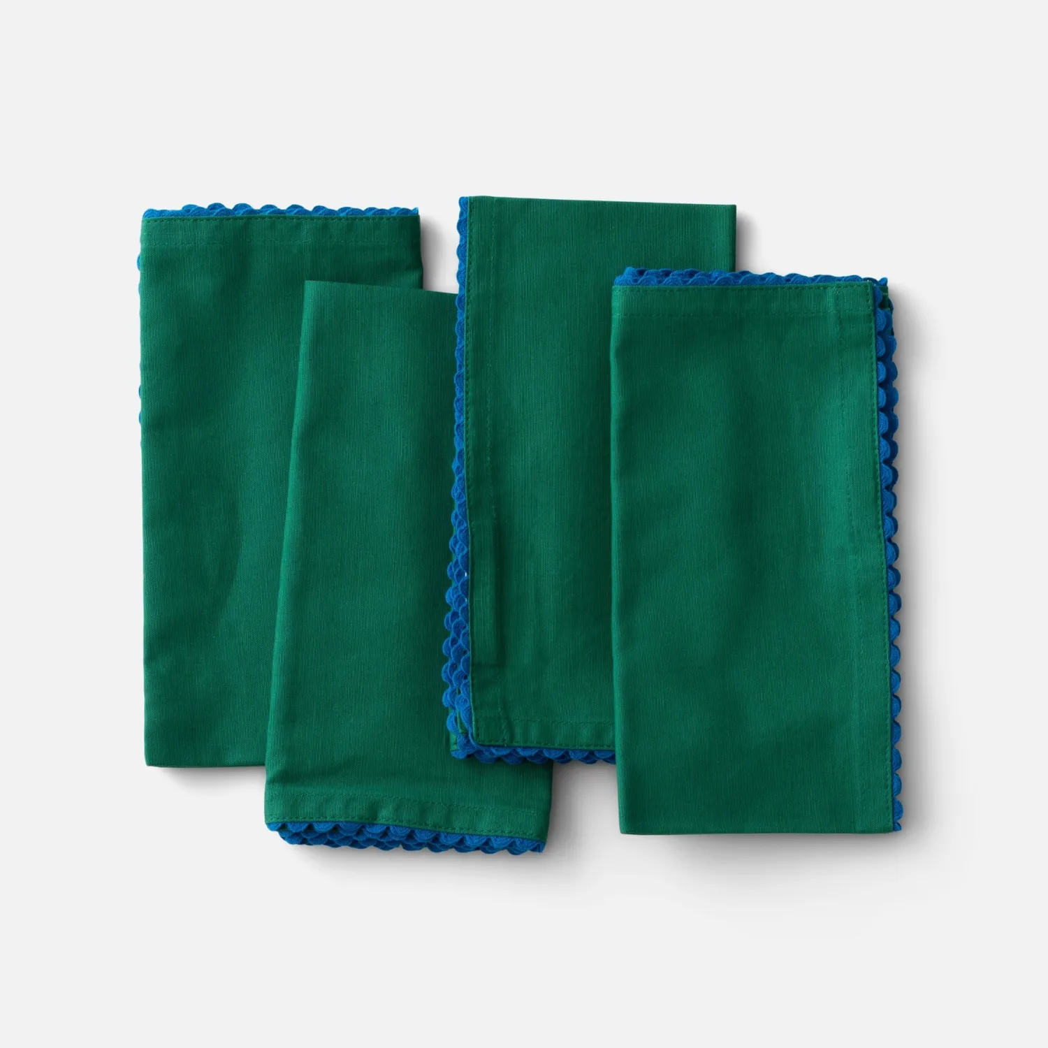Schoolhouse Scallop Trim Napkin Set of 4 Online