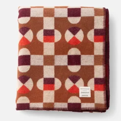 Schoolhouse x Pendleton® Hopscotch Wool Blanket New