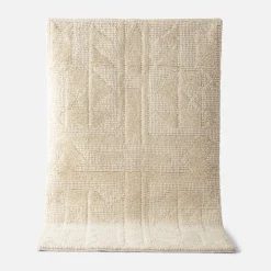 Schoolhouse x Rachel Murray Compass Star Textured Wool Rug Clearance