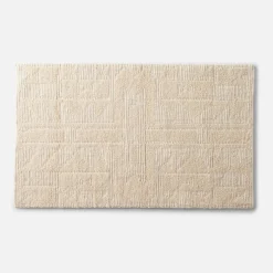 Schoolhouse x Rachel Murray Compass Star Textured Wool Rug Clearance