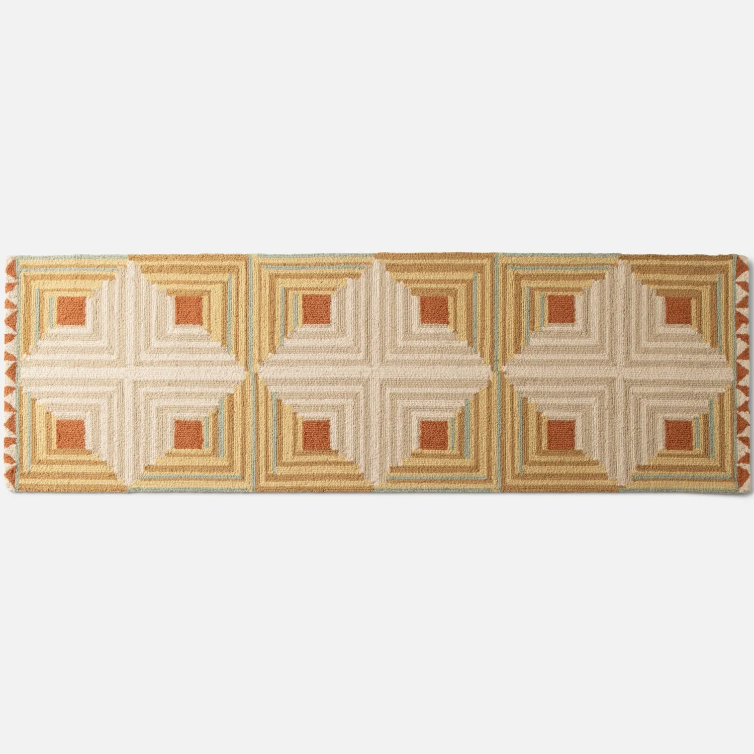 Schoolhouse x Rachel Murray Log Cabin Wool Rug Fashion