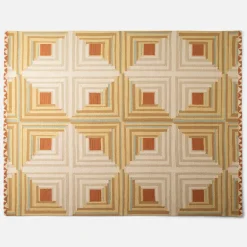 Schoolhouse x Rachel Murray Log Cabin Wool Rug Fashion