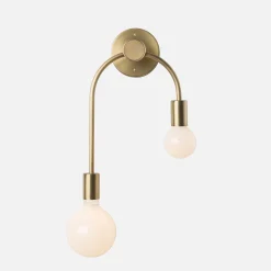 Schoolhouse Simone Double Sconce New