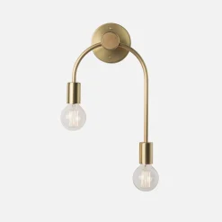 Schoolhouse Simone Double Sconce New