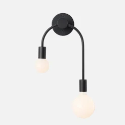 Schoolhouse Simone Double Sconce New