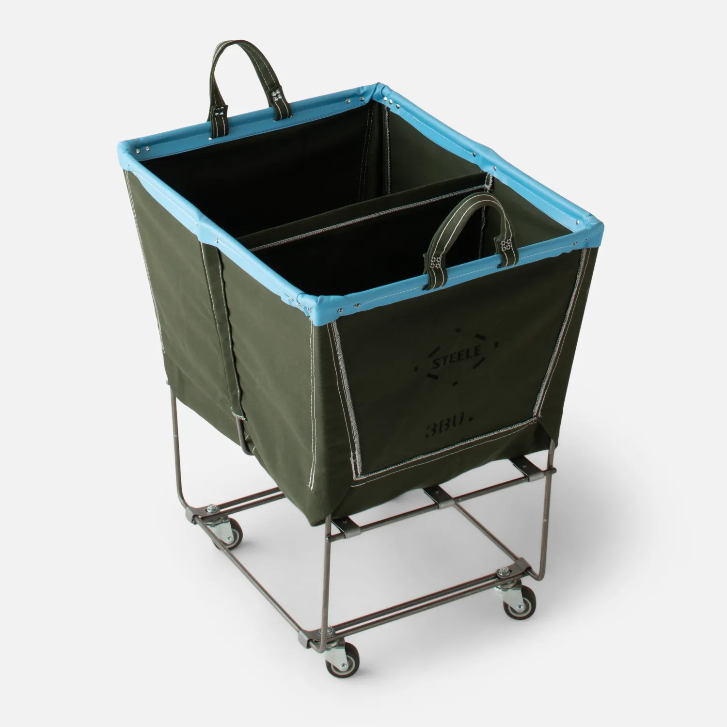 Schoolhouse Steele Canvas Basket, 3 Bushel Hot