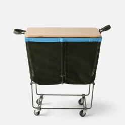 Schoolhouse Steele Canvas Basket, 3 Bushel Hot