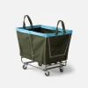 Schoolhouse Steele Canvas Basket, 2 Bushel Discount
