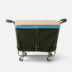 Schoolhouse Steele Canvas Basket, 2 Bushel Discount