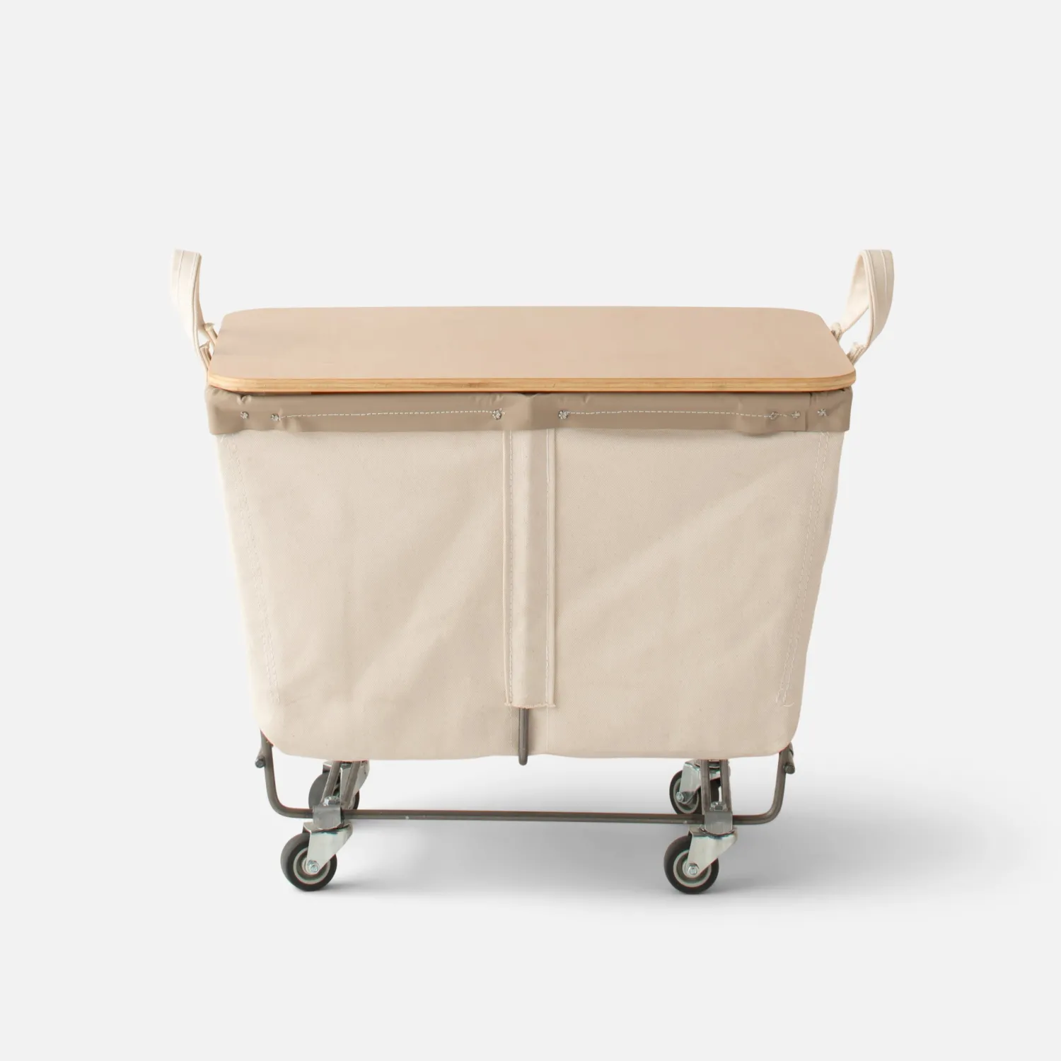 Schoolhouse Steele Canvas Basket, 2 Bushel Discount