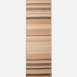 Schoolhouse Striped Wool Flatweave Rug Fashion