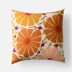Schoolhouse Sunburst Floral Pillow Sham Hot