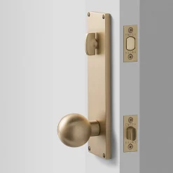 Schoolhouse Tate Door Set with Globe Knob Discount