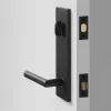 Schoolhouse Tate Door Set with Otto Lever - Flat Black Discount