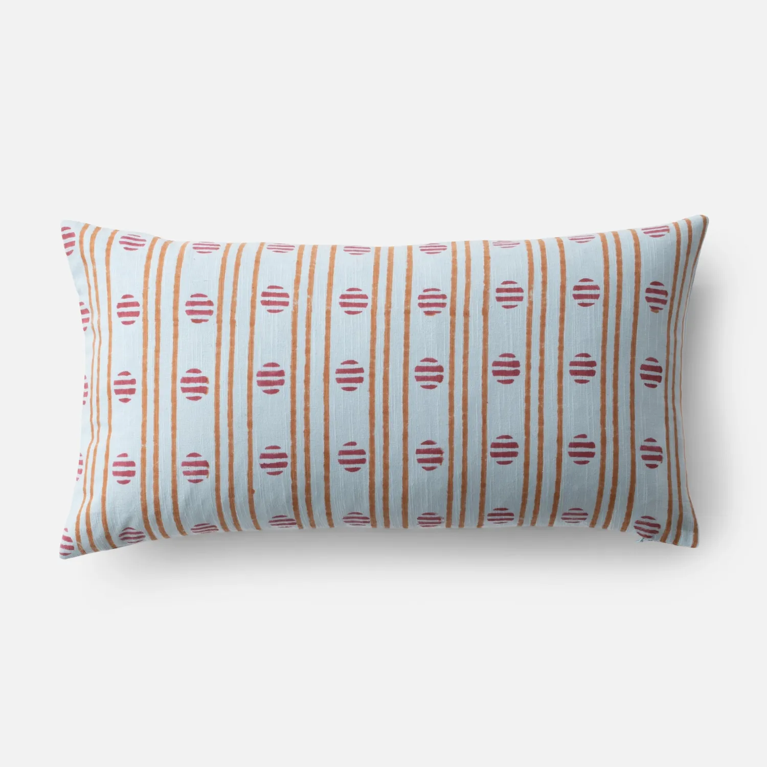 Schoolhouse Tempo Blockprint Pillow Outlet