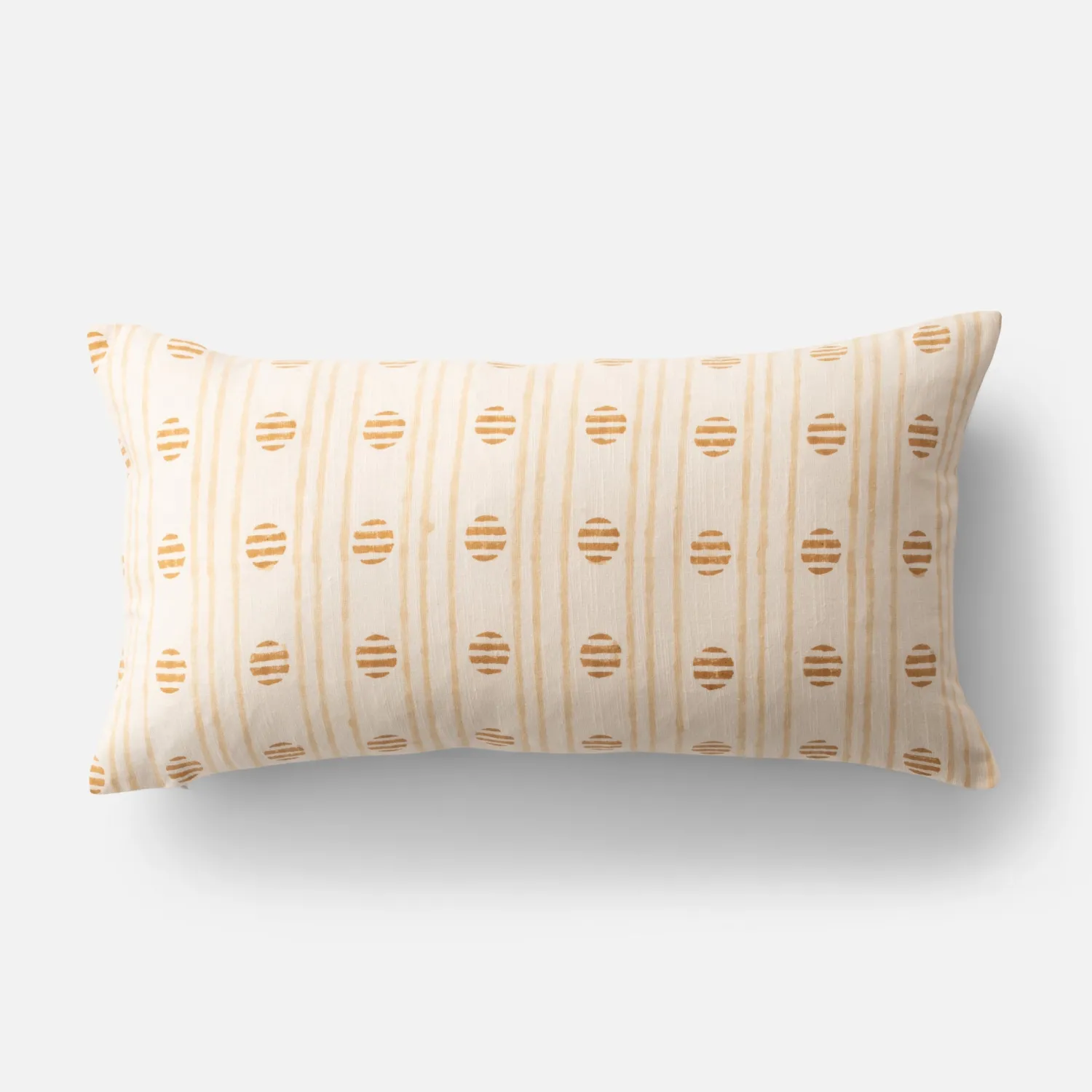 Schoolhouse Tempo Blockprint Pillow Outlet
