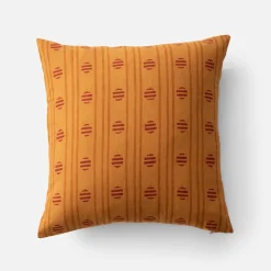 Schoolhouse Tempo Blockprint Pillow Outlet
