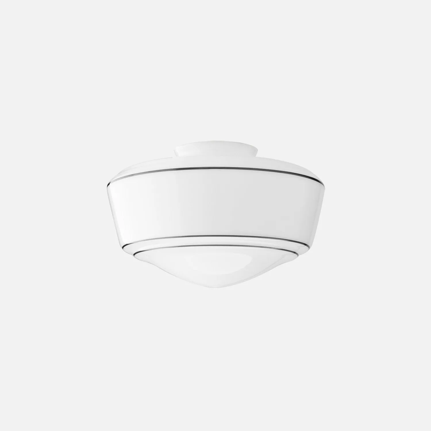 Schoolhouse Traditional Shade - Black Stripe Sale