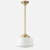 Schoolhouse Union Pendant 6" Hot