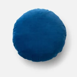 Schoolhouse Velvet + Wool Circle Pillow New