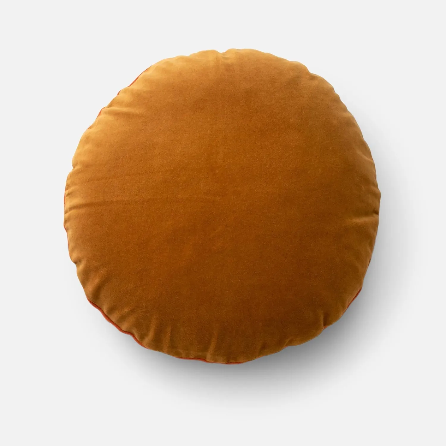 Schoolhouse Velvet + Wool Circle Pillow New