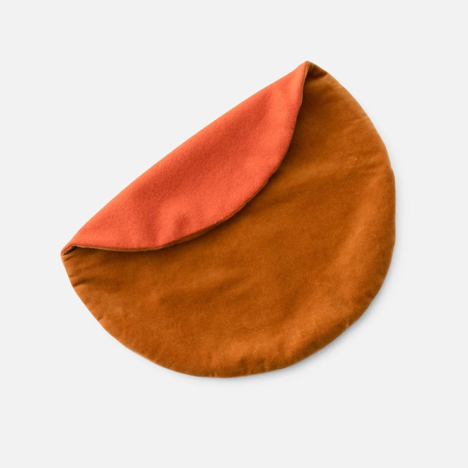 Schoolhouse Velvet + Wool Circle Pillow New